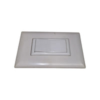 Diamond Decor Switch Speed Box White Self-Contained Heavy Duty 20 Amp/125 Volt AC Fits Various Applications, Includes Snap-On Cover (52595)