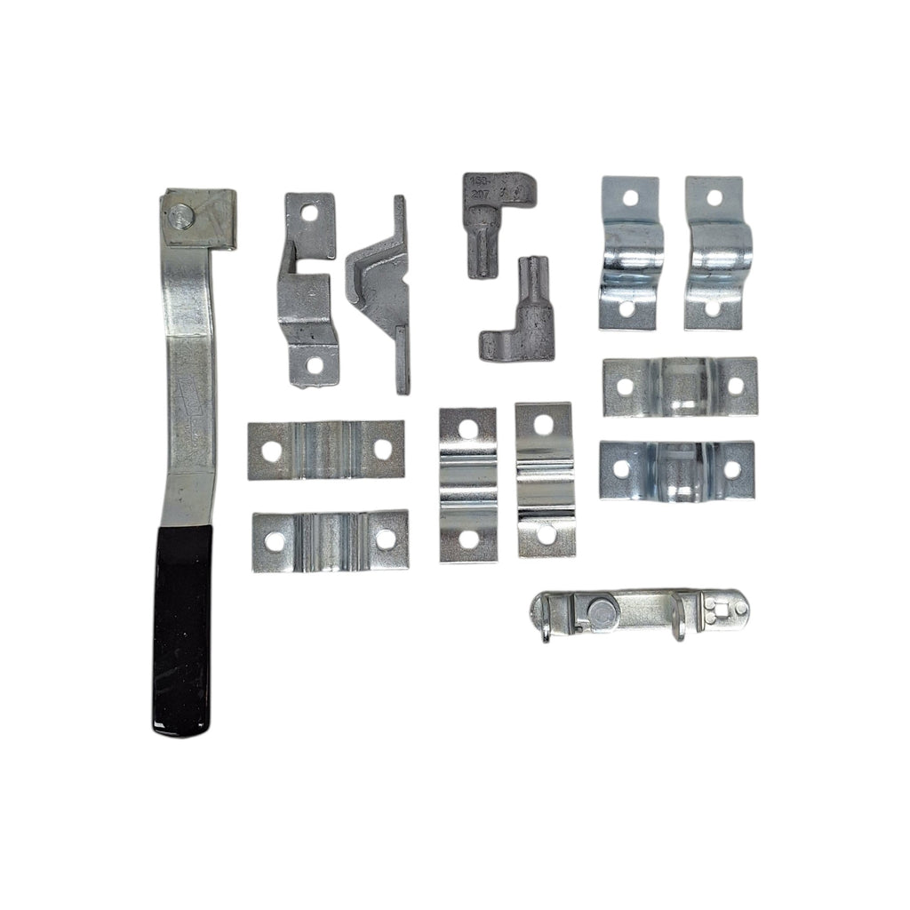 Universal Trailer Cam Bar Door Lock Kit, Uses 3/4 Inch Pipe -Van Truck cargo box (5654X)