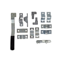 Universal Trailer Cam Bar Door Lock Kit, Uses 3/4 Inch Pipe -Van Truck cargo box (5654X)