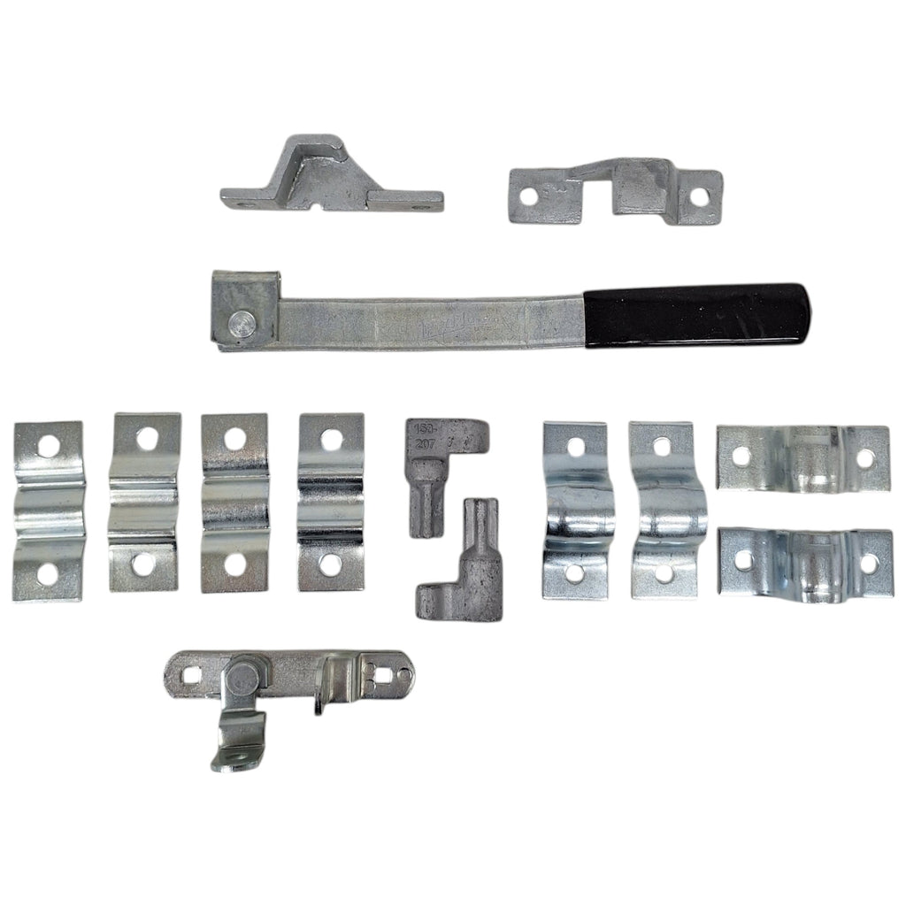 Universal Trailer Cam Bar Door Lock Kit, Uses 3/4 Inch Pipe -Van Truck cargo box (5654X)
