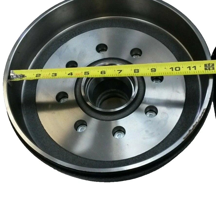 Complete Brake Kit 8 x 6.5 lug 9/16" Electric Brake 5200 6000 7000# Axle 12x2  (568183-B-IMP)