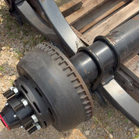 NEW Dexter 10,000 lb GD Front Trailer Axle - 73.5" HF - 46" SC - Underslung - Electric Brakes - 8 Lug