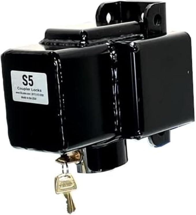 Demco S5 Heavy-Duty Coupler Lock for Demco 2-5/16" Adjustable Trailer Couplers (LCS002-DEMCO)