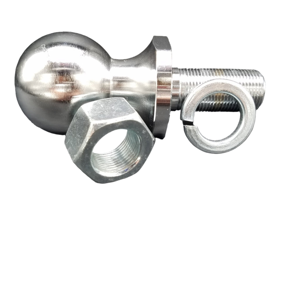 2-5/16" Chrome Trailer Hitch Ball with 1" Shank, 2-1/8" Long, 7,500 lb Rated (6300079)