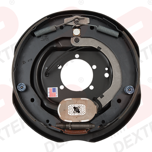 Pair (2) Brake Electric 7000# 12" x 2" Dexter 5 Bolt Right Hand Side & Left Hand Side (K23-180-181)