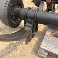 NEW Dexter 10,000 lb GD Front Trailer Axle - 73.5" HF - 46" SC - Underslung - Electric Brakes - 8 Lug