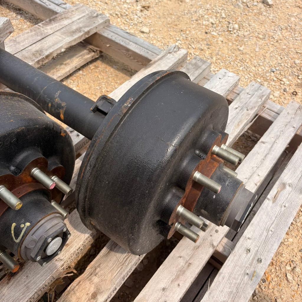NEW Lippert 8,000 lb Trailer Axle - 89" HF - 70.38" SC - Electric Brake - Grease