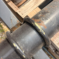 NEW Dexter 10,000 lb GD Rear Trailer Axle - 73.5" HF - 46" SC - Underslung - Electric Brakes - 8 Lug