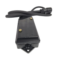 7 Way Plug Inline Pre-Wired Trailer BLACK Cord Junction Box 6 Ft Wiring Cable Towing (6FT-JB-BLK)