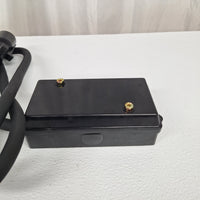 7 Way Plug Inline Pre-Wired Trailer BLACK Cord Junction Box 6 Ft Wiring Cable Towing (6FT-JB-BLK)
