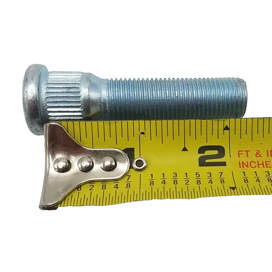 4 Pack 1/2" Trailer Wheel Studs 2.25" Long .62 Spline (7-150-LOTOF4)