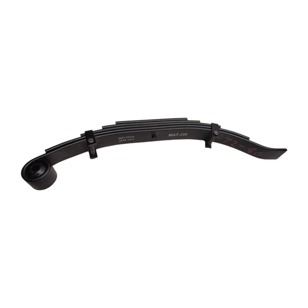 5-Leaf Slipper Spring for 10,000 lbs. Trailer Axles 30" Long 2.5 wide 72-80 3/4" (72-80)