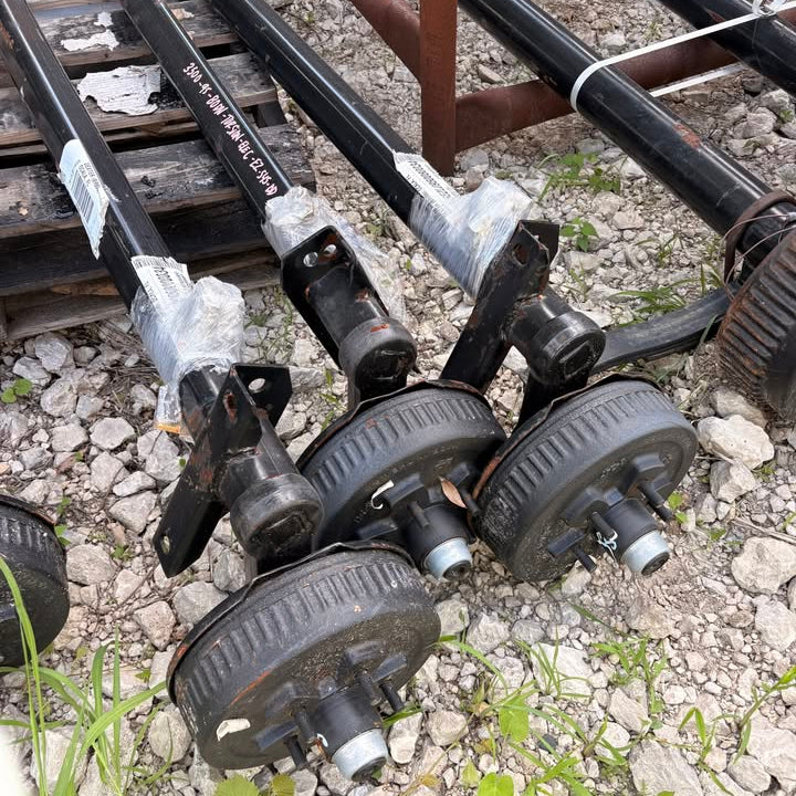 NEW Dexter 3,500 lb Electric Torsion Trailer Axle – 95" Hub Face – 80" OB – EZ Lube (3500-95-80DN-TORSION-ELEC-EZ-545-DD)