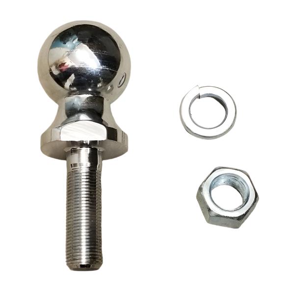 Reese Chrome 2" Ball, 3/4" Shank, 3.5k Rated 2-3/8" Length fits Step Bumpers (74020)
