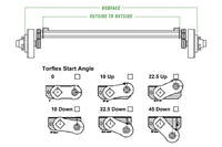 NEW Lippert 8,000 lb Trailer Axle - 89" HF - 70.38" SC - Electric Brake - Grease