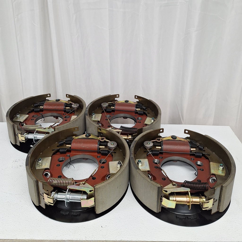 Four Dexter 12-1/4" x 3-3/8" Hydraulic Brake Assembly Kit – 9K–10K (77-1210H-KITX2)