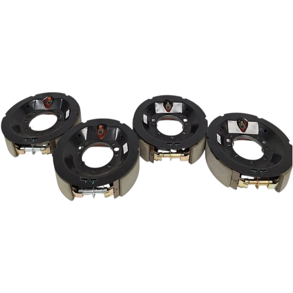 Four Dexter 12-1/4" x 3-3/8" Hydraulic Brake Assembly Kit – 9K–10K (77-1210H-KITX2)