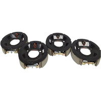 Four Dexter 12-1/4" x 3-3/8" Hydraulic Brake Assembly Kit – 9K–10K (77-1210H-KITX2)