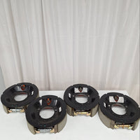 Four Dexter 12-1/4" x 3-3/8" Hydraulic Brake Assembly Kit – 9K–10K (77-1210H-KITX2)