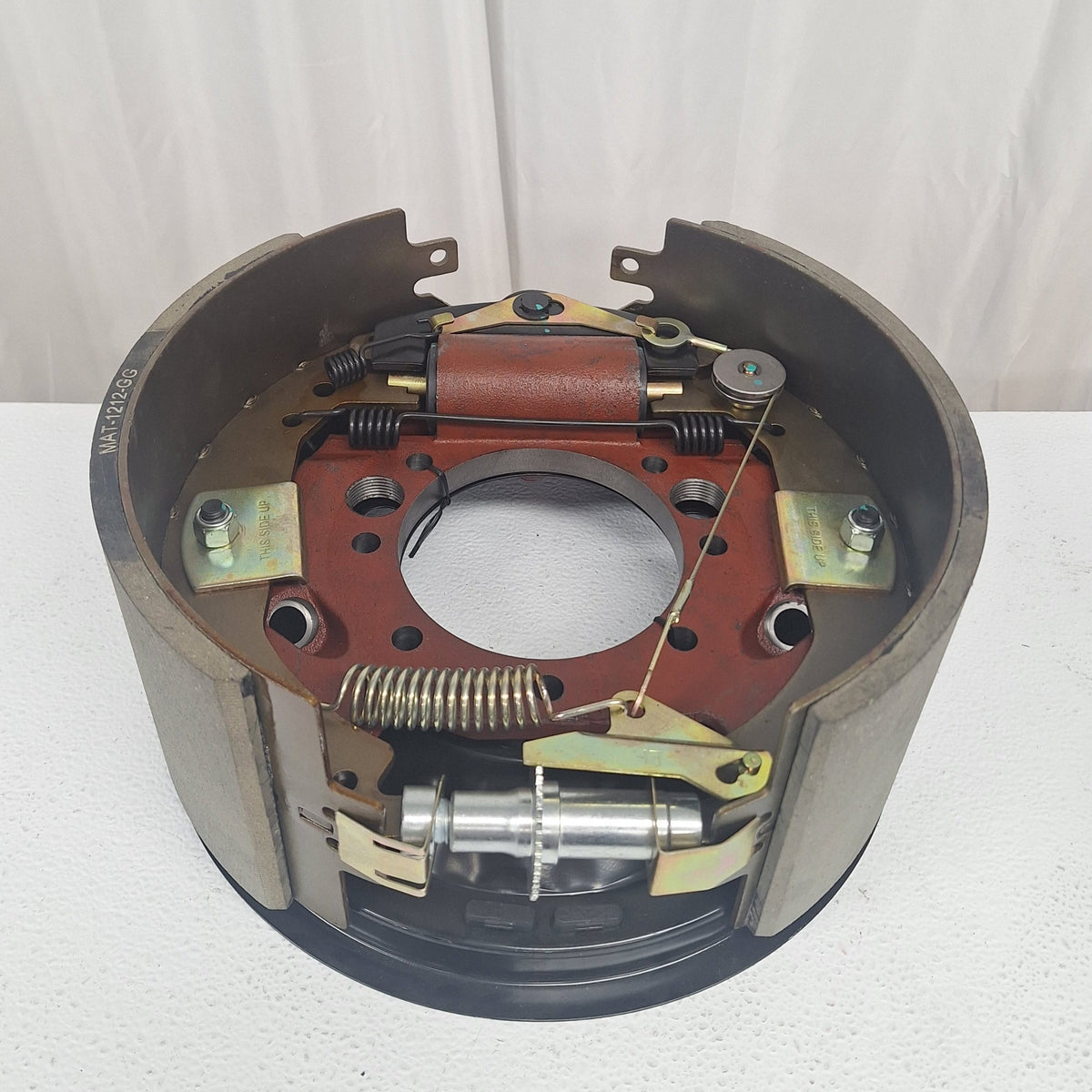 Brake, Hydraulic, 12K, 12.25" × 5", AM, 7-Bolt, Left Side (23-406 / 23-408) — (77-1212H-1)
