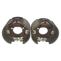 Hydraulic Brake Backing Plate Kit, 12.25" × 5", Self-Adjusting, 12K–16K Axles (Left & Right, 7-Bolt) — (77-1212H-KIT)