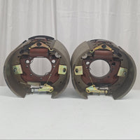 Hydraulic Brake Backing Plate Kit, 12.25" × 5", Self-Adjusting, 12K–16K Axles (Left & Right, 7-Bolt) — (77-1212H-KIT)