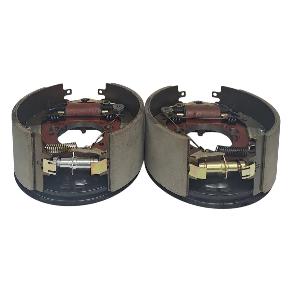 Hydraulic Brake Backing Plate Kit, 12.25" × 5", Self-Adjusting, 12K–16K Axles (Left & Right, 7-Bolt) — (77-1212H-KIT)