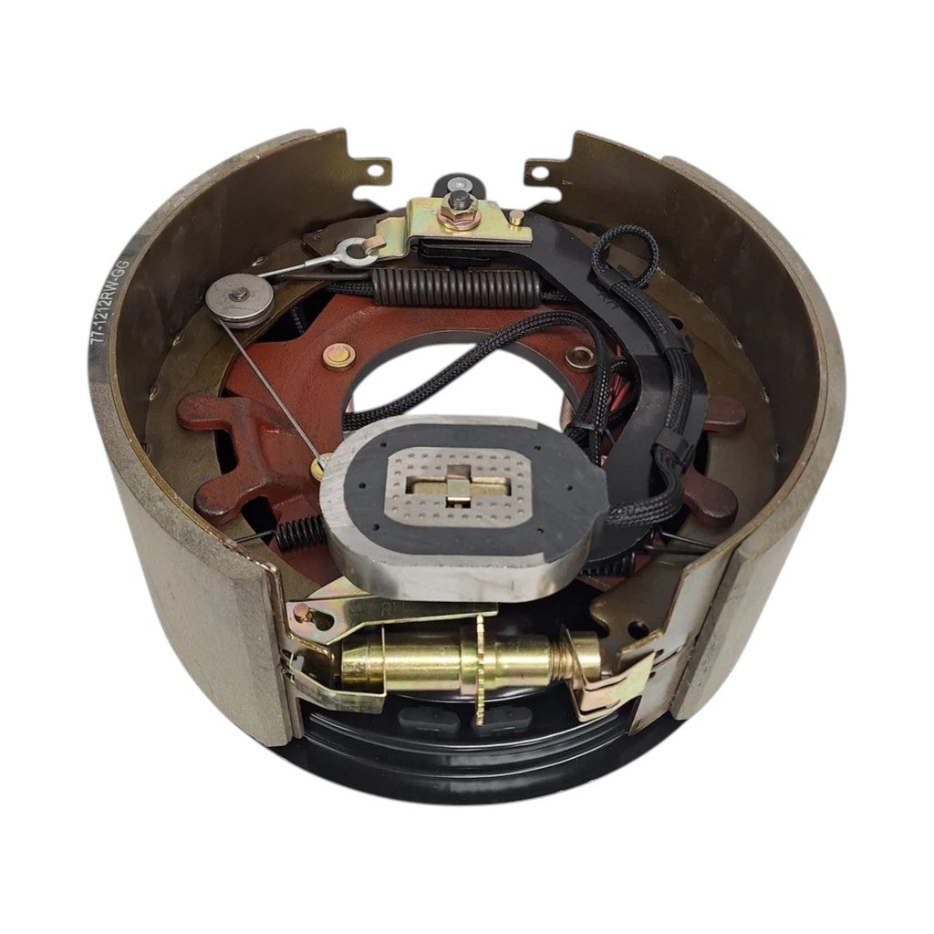 Brake, Electric, 12K, Right Hand, 12-1/4" x 5", 5 Hole, Rockwell, 12,000 lb, Fits Rockwell (77-1212RW-2)