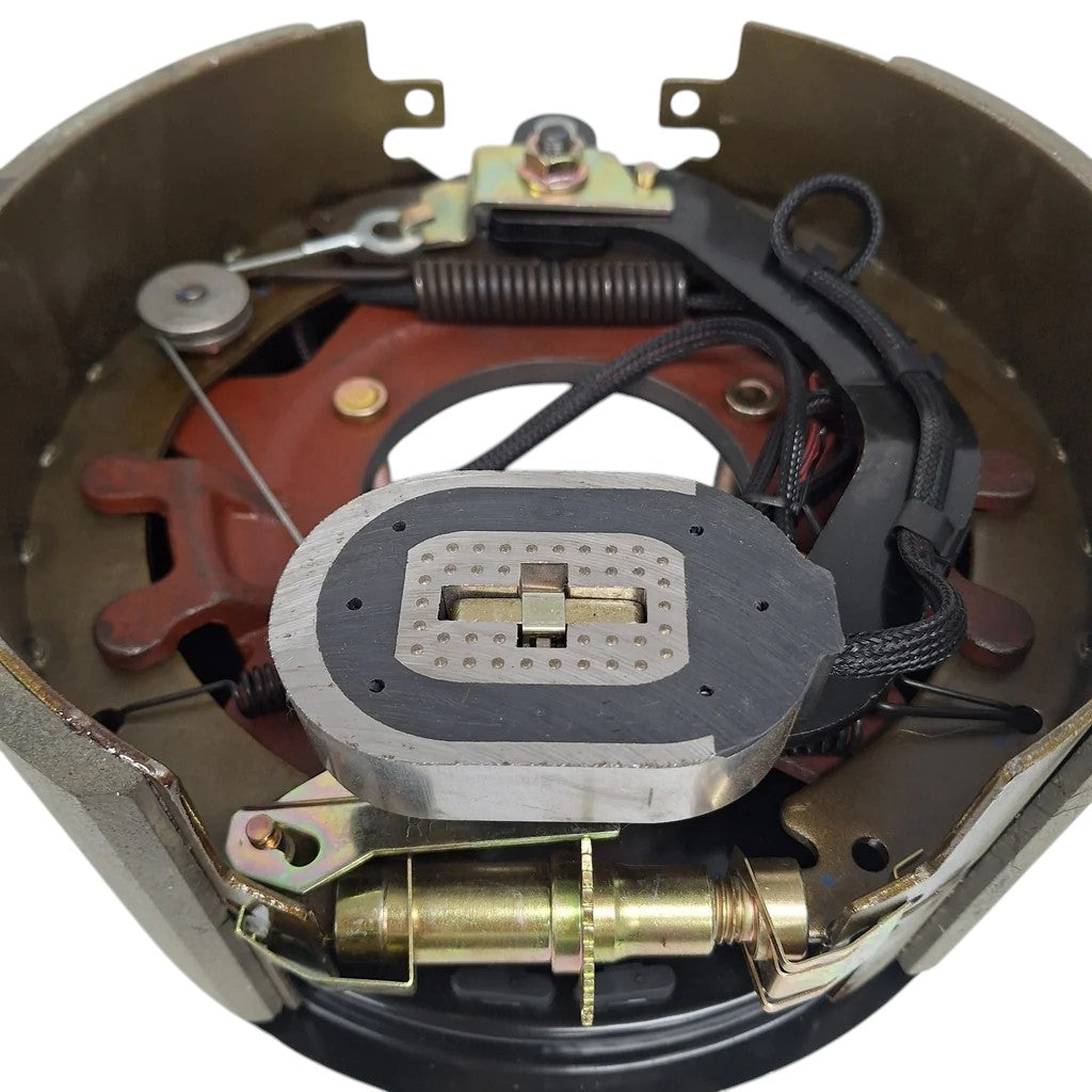 Brake, Electric, 12K, Right Hand, 12-1/4" x 5", 5 Hole, Rockwell, 12,000 lb, Fits Rockwell (77-1212RW-2)
