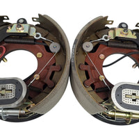 Brake, Electric, 12K, Right and LEFT 12-1/4" x 5", 5 Hole, fits Rockwell, 12,000 lb (77-1212RW-PAIR)