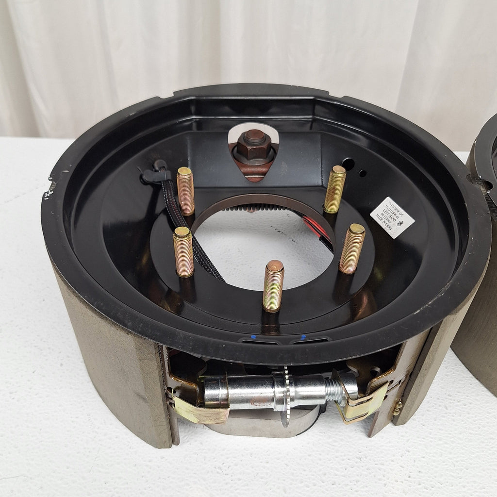 Brake, Electric, 12K, Right and LEFT 12-1/4" x 5", 5 Hole, fits Rockwell, 12,000 lb (77-1212RW-PAIR)