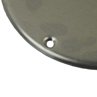 7.25" Polished Aluminum Round Air Trailer Wall Vent — Butterfly Style (775)