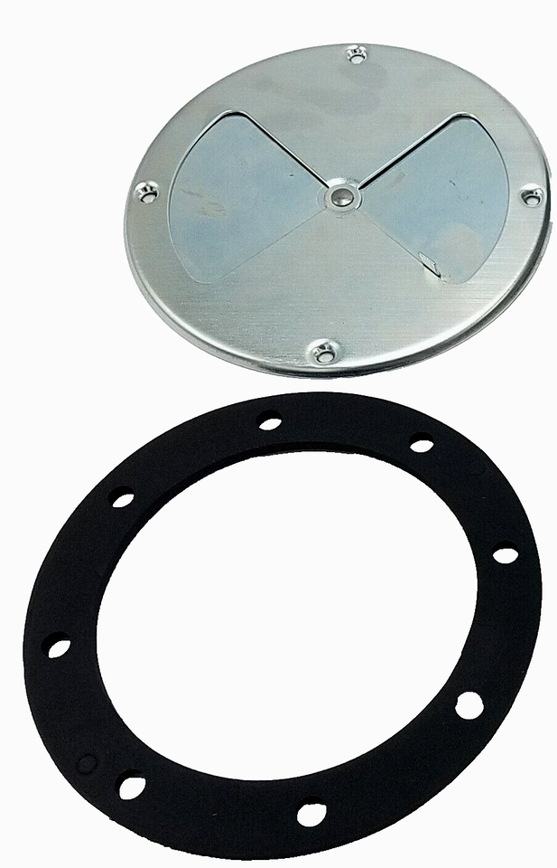 7 1/4" Round Steel Horse Vent Gasketed (775-Steel)