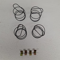 FOUR Electric Brake Magnet Kit for Dexter Lippert 7.2K to 15k Trailer Axle (77M-1210-LOT4)