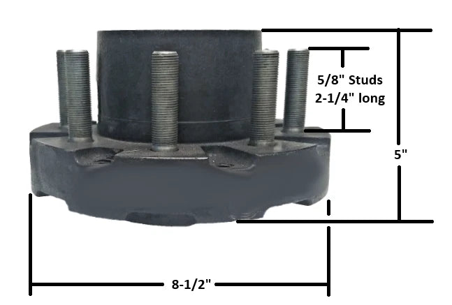 791398 10K Idler Hub Measurement Diagram