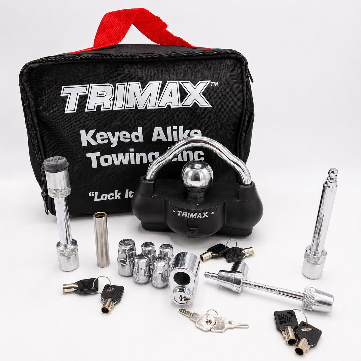 Open Trailer Security Lock Kit - Keyed Alike 3-Pack (7990030)