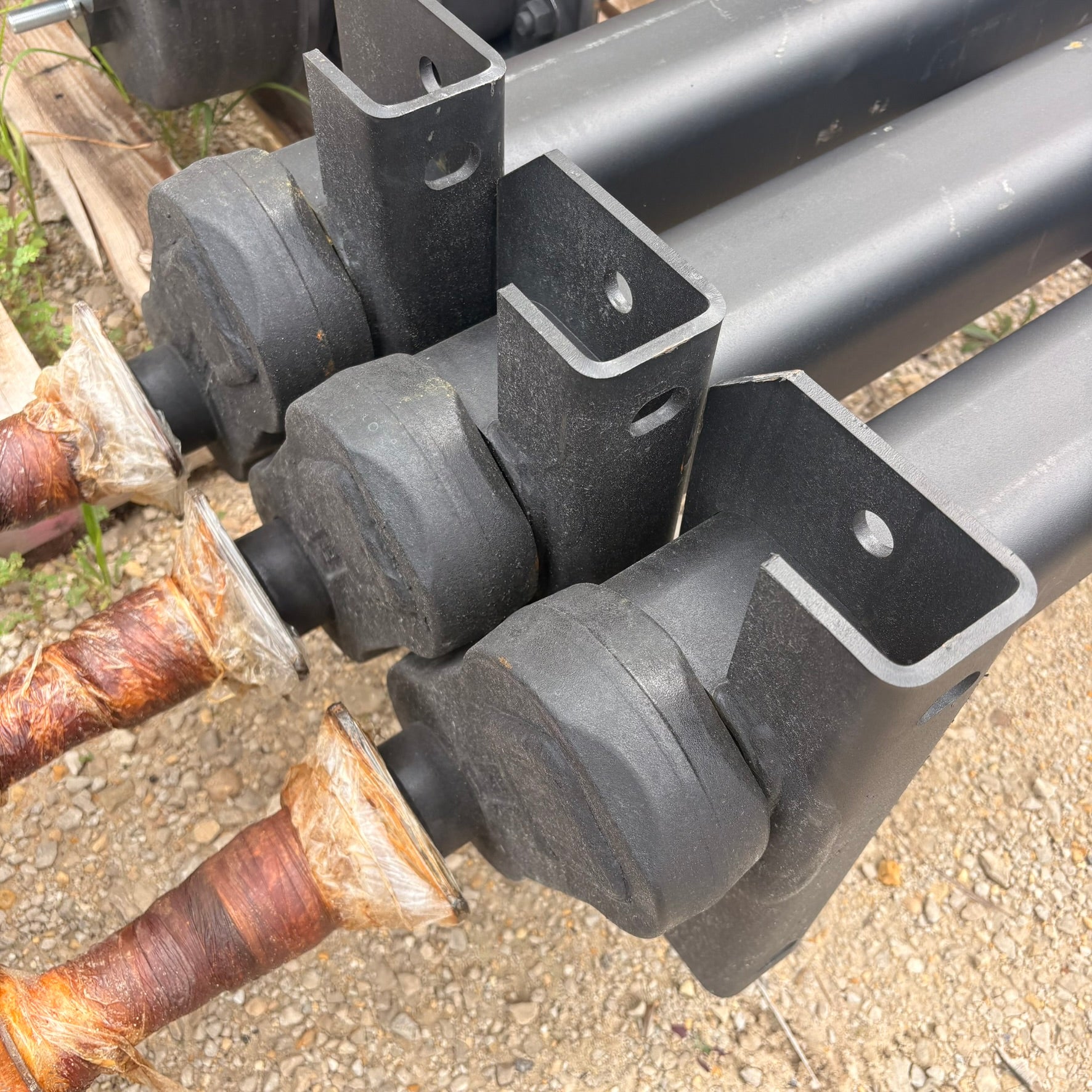 NEW Lippert MINI 5 Torsion Trailer Axle Beam – 8,000 lb – 94" HF – 77" OB – 32° Down - Kaufman Mini-5