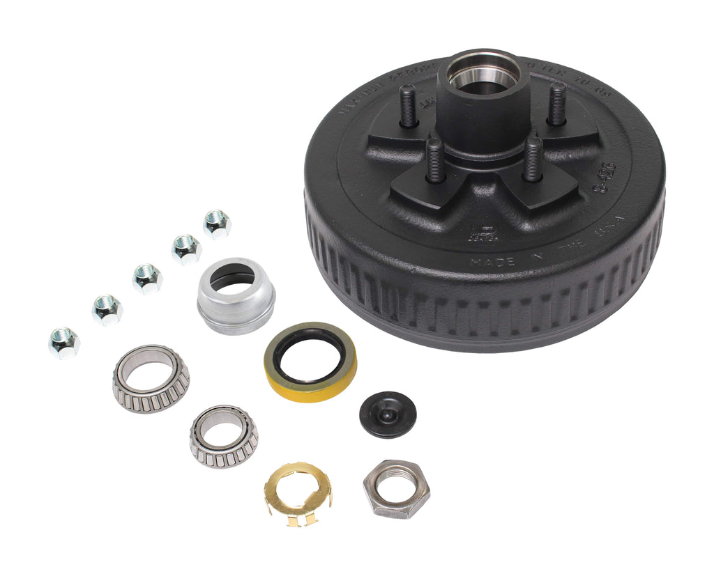 Dexter D40, 4000# 5 x 4.5" Drum w/Bearings 1/2" Studs Trailer Axle 8-426-91 (K08-426-91-L)