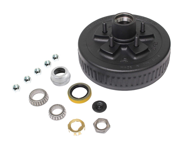 Dexter D40, 4000# 5 x 4.5" Drum w/Bearings 1/2" Studs Trailer Axle 8-426-91 (K08-426-91-L)