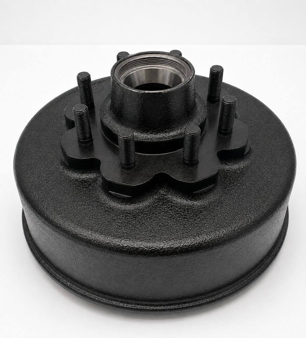 R&P Complete Tandem 8K Electric Brake Axle Kit – 86.5-Inch Hub Face – 8-Lug Oil Bath (8000-865-35-916-COMPLETE-AWS8X2)