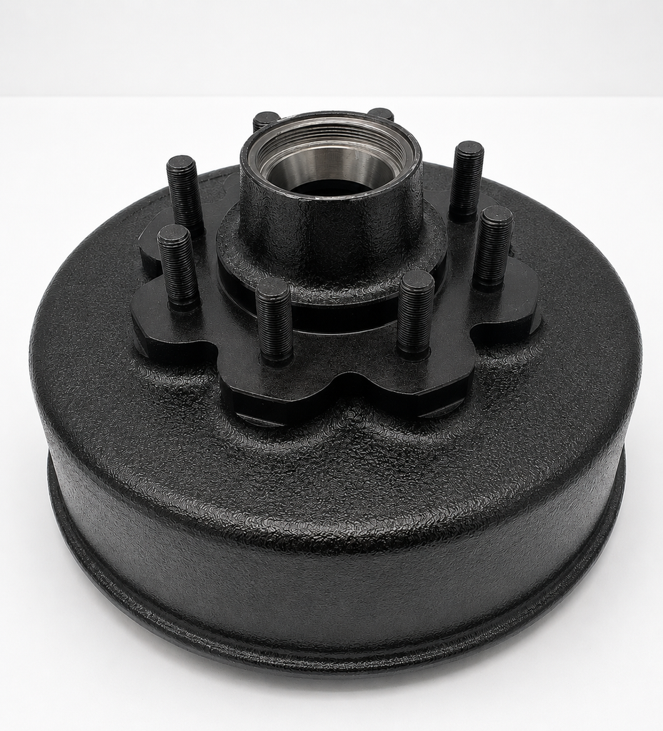 R&P Complete Tandem 8K Electric Brake Axle Kit – 86.5-Inch Hub Face – 8-Lug Oil Bath (8000-865-35-916-COMPLETE-AWS8X2)