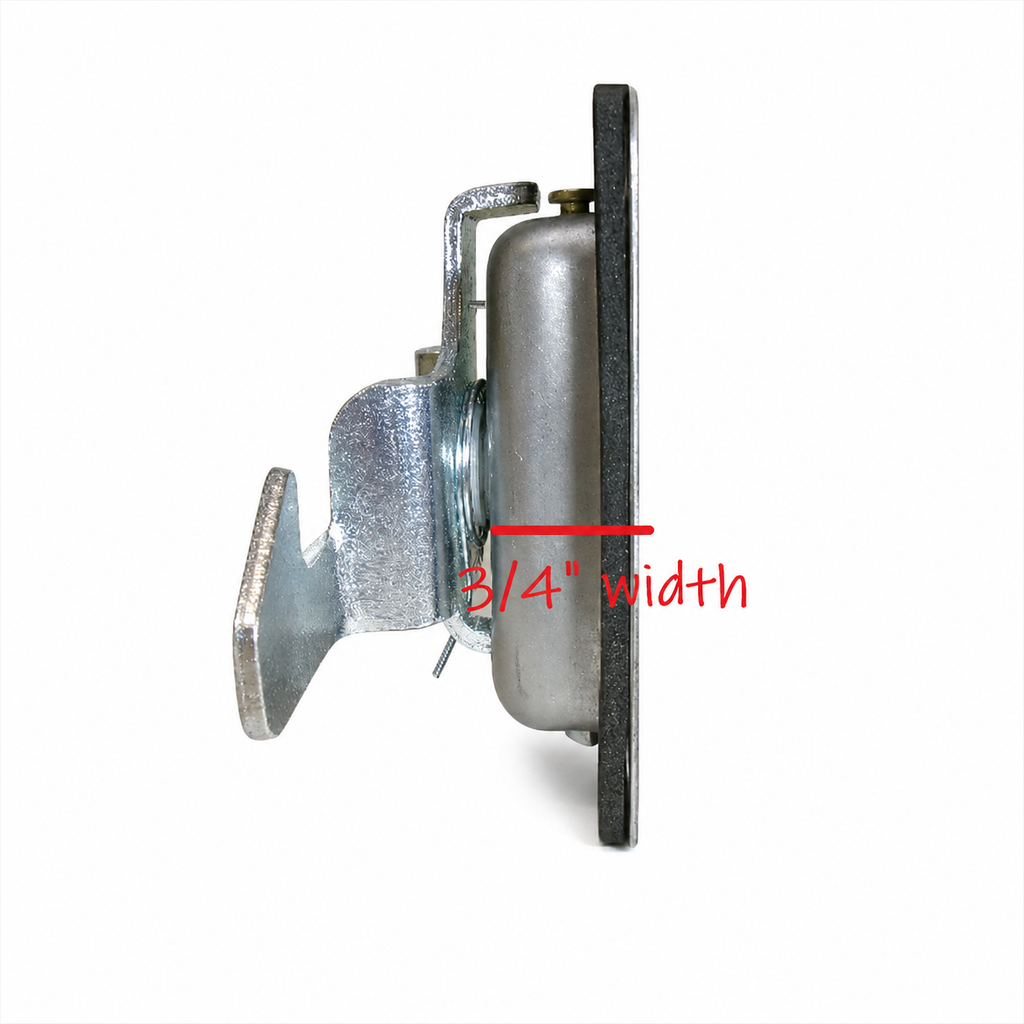 Mini Tear Drop Locking Latch - LKG, SST, With 2 Keys (8000SSL)