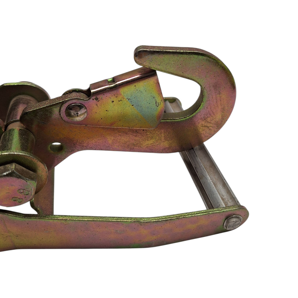 ONE- Car Trailer Tie Down Strap Ratchet Wheel Tire Trailer Truck Lasso (804HK + LASSO2x7-SLV)