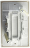 Diamond Decor Switch Speed Box White Self-Contained Heavy Duty 20 Amp/125 Volt AC Fits Various Applications, Includes Snap-On Cover (52595)