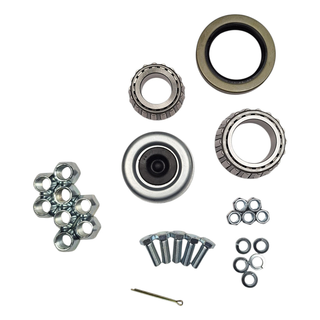 Replace Right Trailer Brake Dexter 8x6.5 Drums 9/16 Nuts 7000# 12" Backing Plate (821913-B-DEX-R)