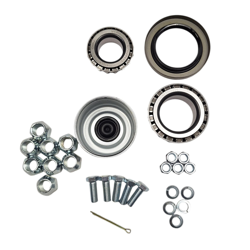 Replace Right Trailer Brake Dexter 8x6.5 Drums 9/16 Nuts 7000# 12" Backing Plate (821913-B-DEX-R)