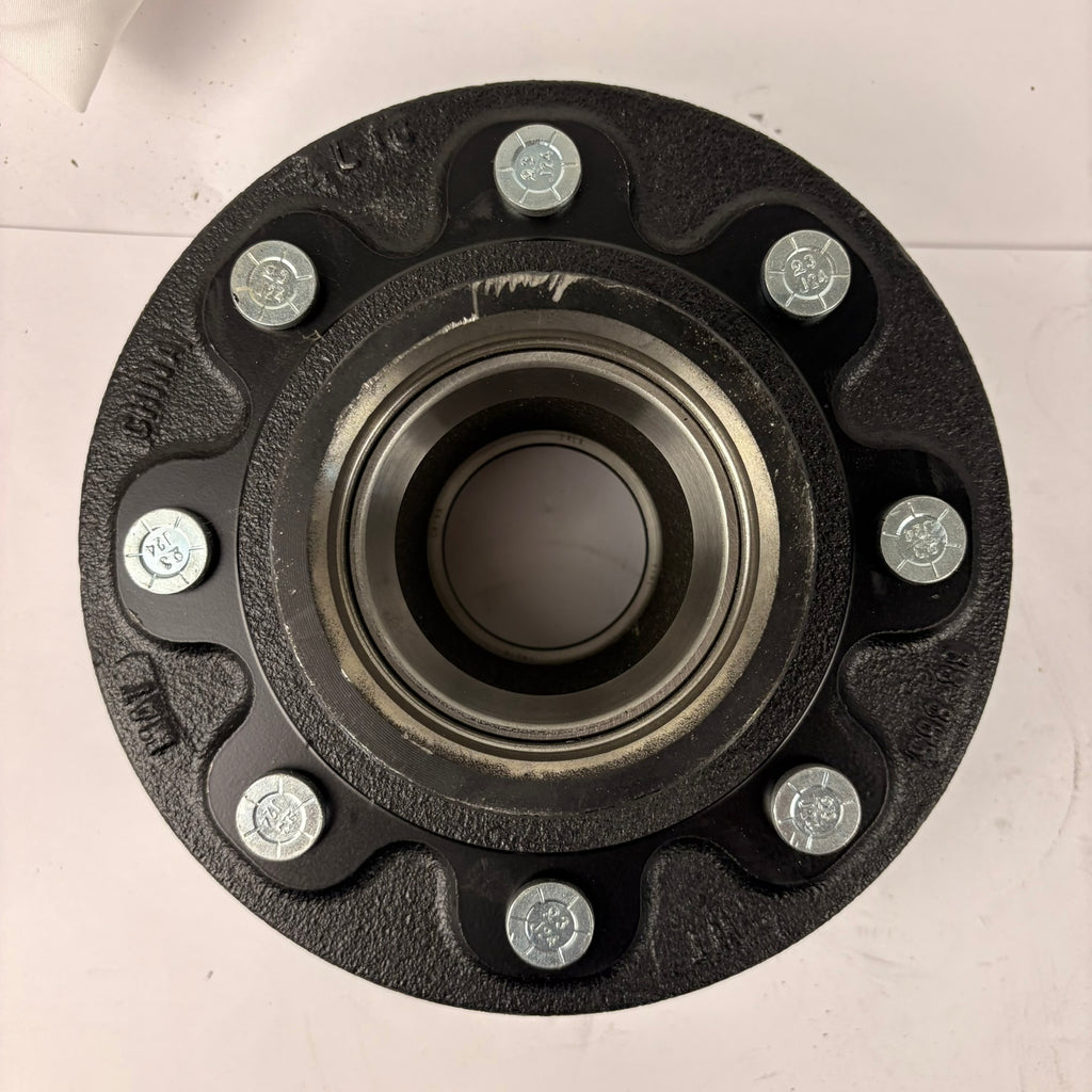 Trailer Hub 8 Lug Bolt 6000# 7000# Axle with Bearings Seal 9/16" Studs idler axle (H4282655916-KIT)