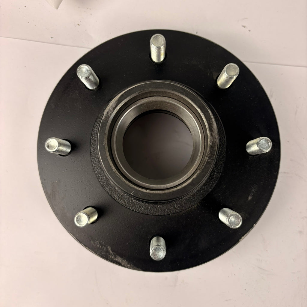 Trailer Hub 8 Lug Bolt 6000# 7000# Axle with Bearings Seal 1/2" Studs idler axel (82865-KIT)