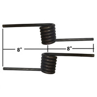 Two - MEGA Trailer Ramp Spring Replacement - Pair (8600095-96)