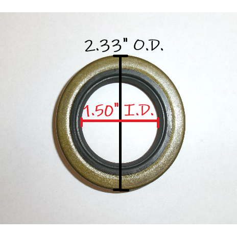 Trailer Grease Seal – 1.50" ID x 2.33" OD – UFP / Variety Style Applications (SL150)